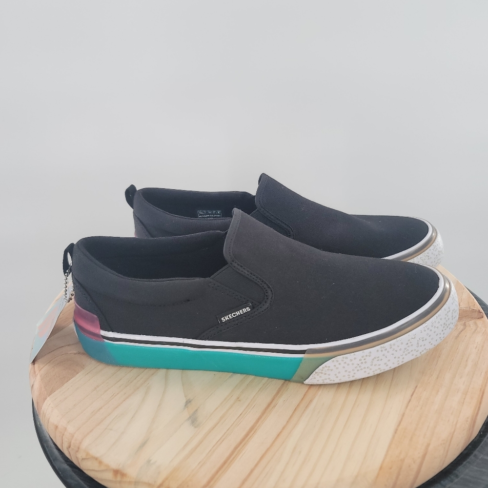 Skechers Sparked- Cool As Ice Womens Shoes Size 10, Color: Black